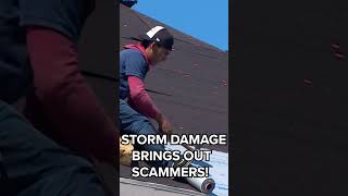 How to avoid scammers preying on homeowners after storm damage