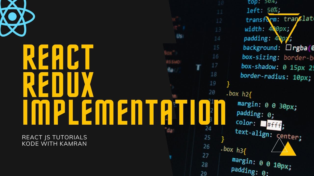 React JS Tutorial - 8 - React Redux Implementation