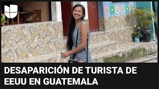 Una turista de EEUU desaparece en un lago de Guatemala: “No hay señales de Nancy”