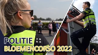 Politie | Dienst tijdens de bloemencorso 2022 | Team (HLT) Hillegom, Lisse en Teylingen