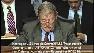 SASC U.S. Strategic Command, U.S. Transportation Command, and U.S. Cyber Command hearing