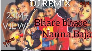 Bhare Bhare Nanna Bajari DJ🔥🔥| #Darshanthoogudeepa|#Ramya| #djremix #kannadadjsongs #viral_DJREMIX