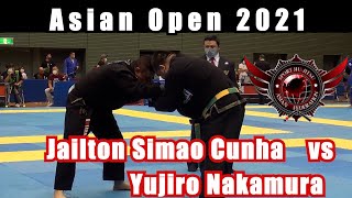 Jailton Simao Cunha (Carlos Toyota Bjj) vs Yujiro Nakamura (R R T)