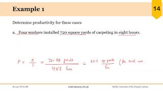01_01_P2-1 Productivity Calculation: Example 1