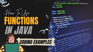 Functions in JAVA | Tamil Explanation with coding Examples ✅