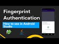 Biometric Fingerprint Authentication in android studio | How to add fingerprint in android studio