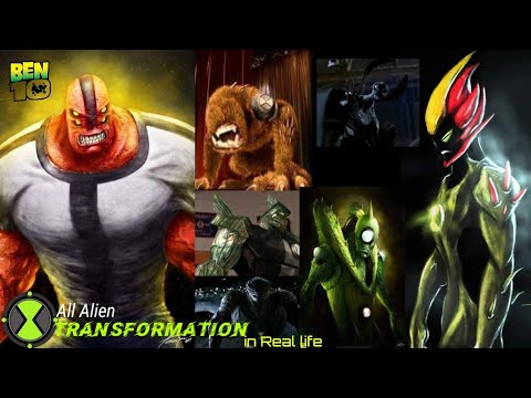 BEN 10 All Alien Transformation In Real Life √ - YouTube