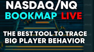 NQ Bookmap Live | NQ Futures | NASDAQ Futures | Liquidity | Heatmap | Live Trading