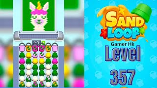 Sand loop level 357 Walkthrough Solution