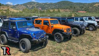 100+ Jeep Wranglers at the San Diego Jeep Club Birthday Bash