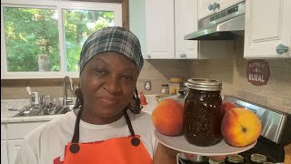 GOURMET PEACH 🍑 BBQ SAUCE  ~Peach Canning Party