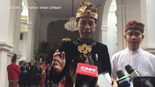 Harapan Jokowi di HUT ke-74 RI