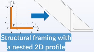 Revit family - Structural framing- parametric L-shape beam with a nested 2D profile