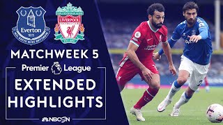 Everton v. Liverpool | PREMIER LEAGUE HIGHLIGHTS | 10/17/2020 | NBC Sports