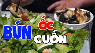 Cách làm Bún Cuốn Tôm Thịt và Bún Ốc truyền thống Hà Nội xưa như thế nào #hnp