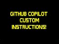 Master GitHub Copilot Custom Instructions