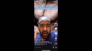 Doctor reacts to Why Men Have Nipples? #shorts
