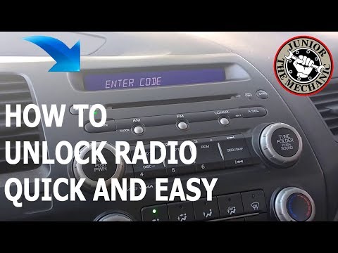 How do I get the key code for my car radio?