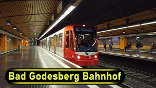 Stadtbahn Station Bad Godesberg Bahnhof - Bonn 🇩🇪 - Walkthrough 🚶