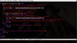 Dynamic IP notifier regex