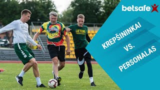 Futbolas | Rungtynių apžvalga | Krepšininkai vs Personalas