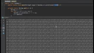 Look-and-say sequence (String & for loop)