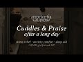 Cuddles & Praise After a Long Day | ASMR Girlfriend RP | Stress Relief | Anxiety Comfort | Sleep Aid