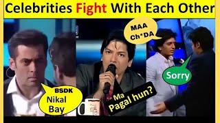 Bollywood Celebrities FIGHTS with @TheSocialFactory @ElvishYadavVlogs  #fight #celebritynews