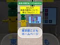 「未来の東京」戦略　～みんなでつくろう未来の東京～　2030年・sdgsを実現【ギボちゃん編】