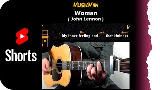 Woman 💁‍♀️ (Short Version) - John Lennon / Guitar Cover / MusikMan