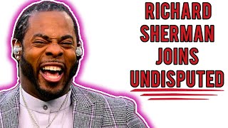 Richard Sherman Joins UNDISPUTED‼️🤯 | SKIP BAYLESS | FS1 | FOX | ESPN