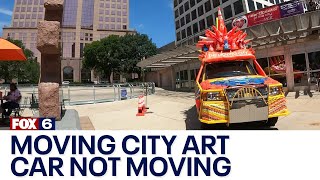 Milwaukee ‘Moving City’ art car broken down | FOX6 News Milwaukee