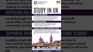 Study In Loughborough University - UK ||#trending #students #study #youtubeshorts #youtube #ytshorts