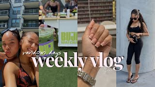 VERY RANDOM DAYS IN MY LIFE... Pool Day + Buji Matcha Pop up 🍵 + Pilates + Photoshoot & MORE