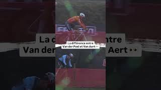 🤔🚴 La différence entre Van der Poel et Van Aert #shorts #cyclocross