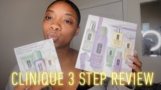 CLINIQUE 3 STEP REVIEW!