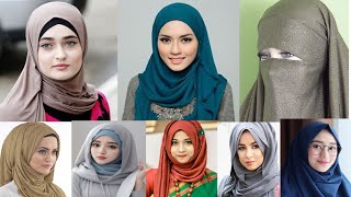 Hijab styles | Hijab designs 2025 | Trendy hijab styles | scarf styles | @aimafashionanddecoreideas