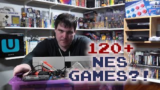 My Biggest NES Pickup EVER!!! - OVER 120 GAMES! - The Bit Vault
