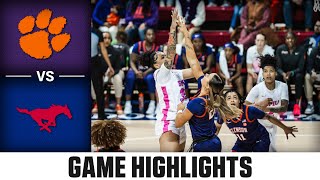 Clemson vs. SMU Game Highlights | 2024-25 ACC Women’s Basketball