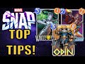 TOP Beginner Tips YOU SHOULD KNOW & EASY QUICK Level Up SECRETS! MARVEL SNAP