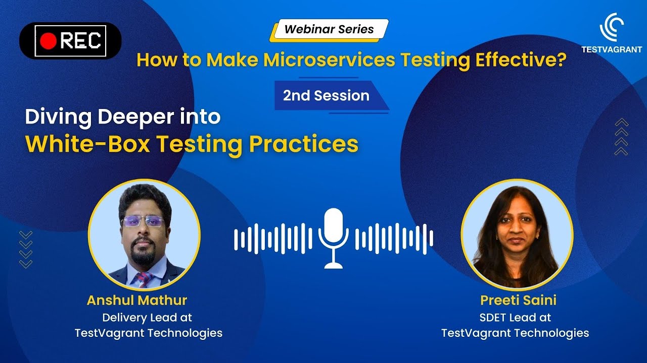 Microservices Testing Webinar Series Session 2 Recording Youtube