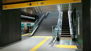 【新駅】大阪メトロ中央線夢洲駅エスカレーター