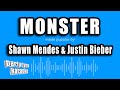 Shawn Mendes & Justin Bieber - Monster (Karaoke Version)