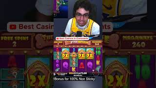 HUGE MAX WIN ON DOG HOUSE MEGAWAYS #Shorts #slots #casino #bigwin #gambling