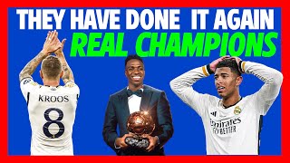 ✅ 15 TIMES UCL WINNERS, REAL MADRID! VINICIUS JR BALLON D'OR 🔥