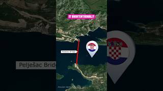 Croatia 🇭🇷 Built a Bridge Blocking Bosnia’s Access to the Sea #croatia #bosnia #bridge