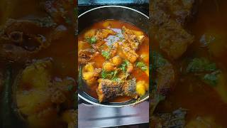 আলু দিয়ে শোল মাছের ঝোল || Shol Macher jhol Recipe|| #Sholmacherjhol #bengalirecipe #shorts #fish