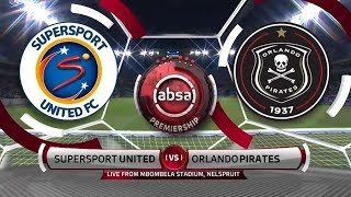 Absa Premiership 2018/19 | SuperSport United vs Orlando Pirates