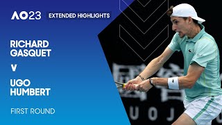 Richard Gasquet v Ugo Humbert Extended Highlights | Australian Open 2023 First Round
