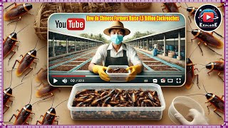 Incredible ! How do Chinese Farmers Raise 1,5 Billion Cockroaches  - Cockroaches Farm